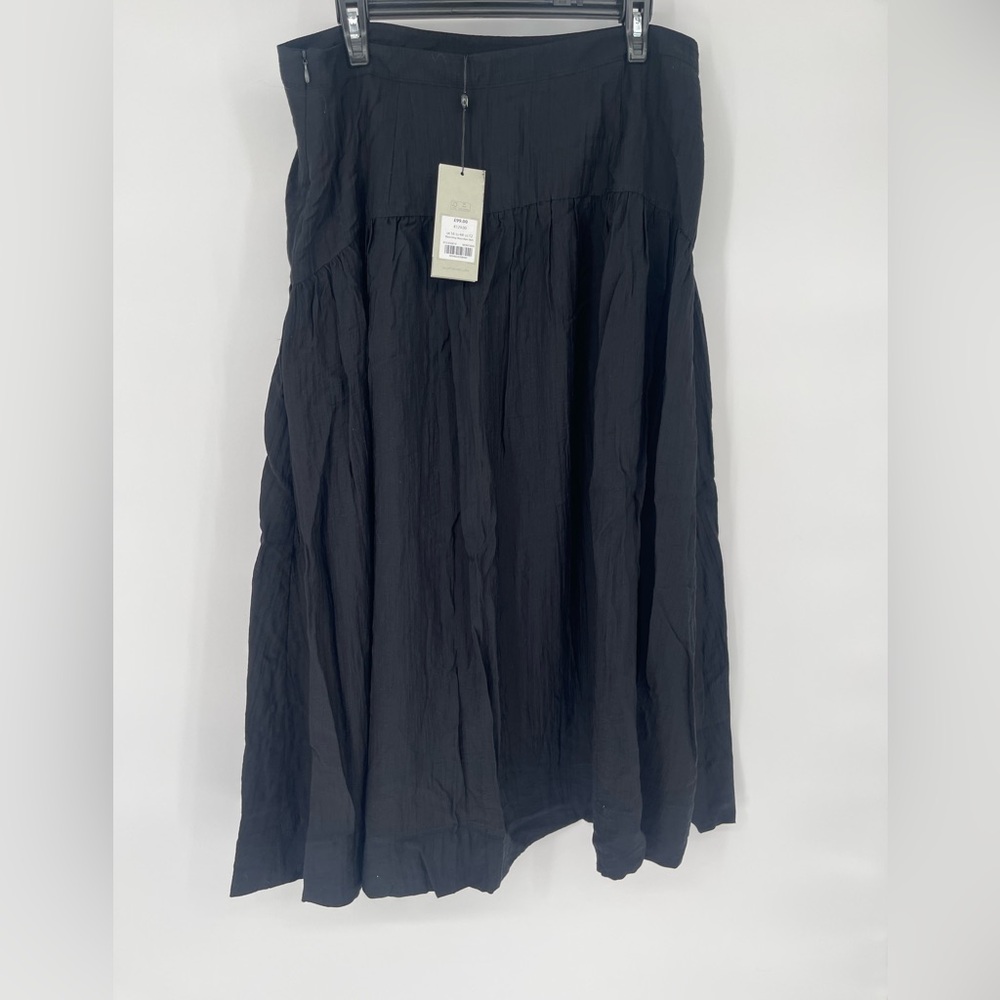 Chic Black Midi‎ Skirt for Women